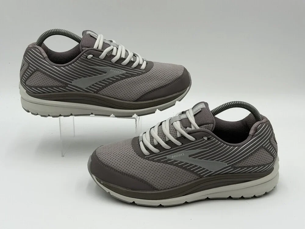 Brooks Addiction Walker Women’s 8.5D US Wide Shoes Sneakers Gray
